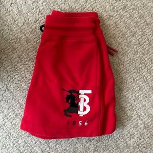 Authentic Burberry London size 3 jogging shorts